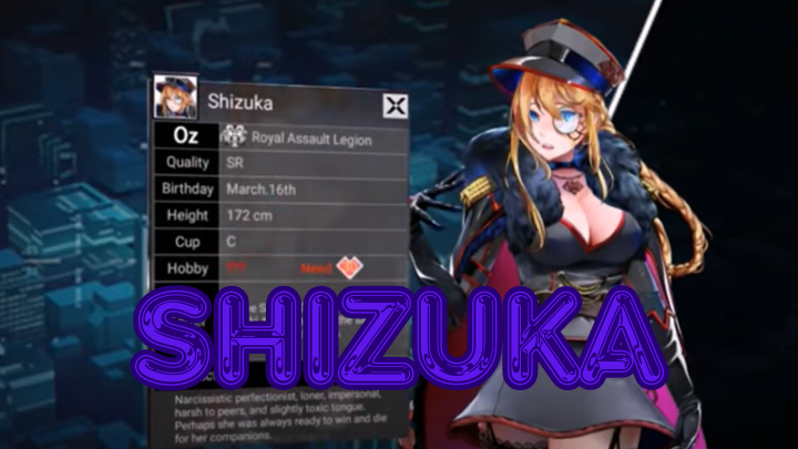 Dolls division apk character Shizuka